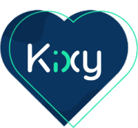 Kixy Finance Sticker - Kixy Finance Heart Stickers