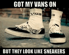 Vans The Pack GIF - Vans The Pack But They Look Like Sneakers GIFs