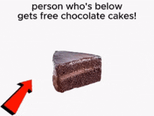 a person who 's below a purple box with a red arrow pointing to it