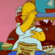 The Simpsons Homer Simpson GIF - The Simpsons Homer Simpson Eating GIFs