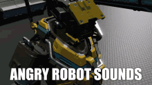 Starbase Angry Robot Sound GIF - Starbase Angry Robot Sound Robot GIFs