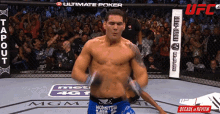 Excited Chris Weidman GIF