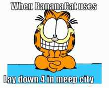 Garfield Meep City GIF - Garfield Meep City Roblox GIFs