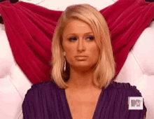 Disapproval GIF - Paris Hilton Disapprove Upset GIFs