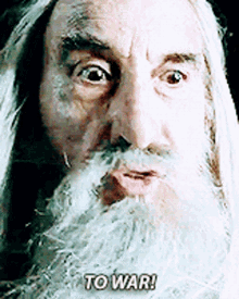 to war saruman lotr lord of the rings