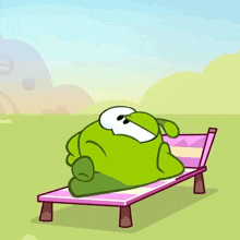 Getting Comfortable Om Nom GIF - Getting Comfortable Om Nom Cut The Rope GIFs