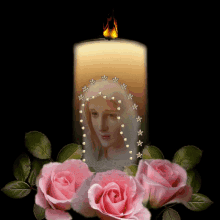Szűz Mária Virgin Mary GIF - Szűz Mária Virgin Mary Candle GIFs
