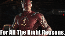 Injustice 2 The Flash GIF - Injustice 2 The Flash For All The Right Reasons GIFs