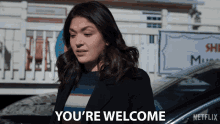 Youre Welcome Drea Mikami GIF - Youre Welcome Drea Mikami Manifest GIFs