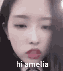 Amelia Hi Amelia GIF - Amelia Hi Amelia Hyejoo GIFs