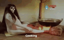 Jaganmohini Cooking GIF - Jaganmohini Cooking Creepy GIFs