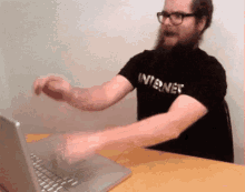 Typing Fast GIF