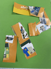 a torn piece of paper with vincent on it