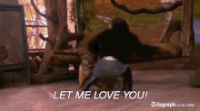 Let Me Love You! GIF - Animals Chimpanze Chimp GIFs