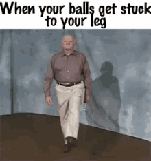 sweaty balls stuck up balls