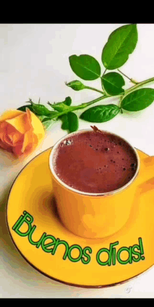 Good Morning Buenos Dias GIF - Good Morning Buenos Dias Hot Chocolate GIFs