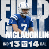 Dallas Cowboys (14) Vs. Indianapolis Colts (13) Second Quarter GIF - Nfl National Football League Football League GIFs