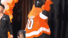 Gritty Flyers Mascot GIF - Gritty Flyers Mascot Philadelphia Flyers GIFs