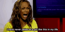 I'Ve Never Yelled At A Girl Like This In My Life - America'S Next Top Model GIF - Antm Americas Next Top Model Tyra Banks GIFs