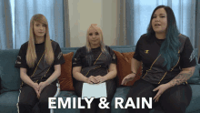 Emily And Rain Introducing GIF - Emily And Rain Introducing Pro Players GIFs