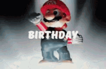 Super Mario Happy Birthday GIF - Super Mario Happy Birthday Greeting GIFs