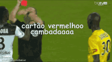 Cartãoamarelo Futebol Brasil  Cartãovermelho GIF