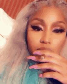 Theefendibarbie Nicki Smoking GIF - Theefendibarbie Nicki Smoking Nicki Minaj GIFs
