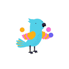 parrot juggling giocoleria move your summer ingleseparma