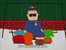 Ten Four Sergeant South Park GIF - Ten Four Sergeant South Park Police GIFs