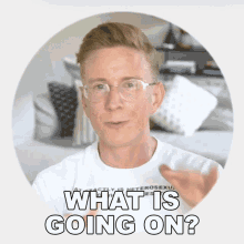What Is Going On Tyler Oakley GIF - What Is Going On Tyler Oakley Tyler Oakley Channel GIFs