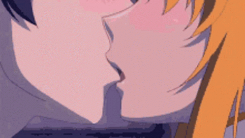 Anime Kissing GIF - Anime Kissing Intimate - Discover & Share GIFs