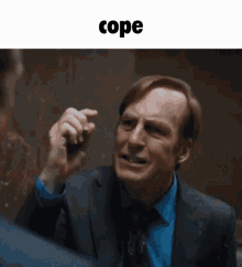 Cope Better Call Saul GIF - Cope Better Call Saul Gif Caption GIFs