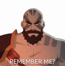 remember me grog strongjaw the legend of vox machina do you know me can you recognize me