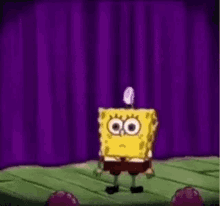 spongebob worship gif