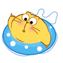 Cat Swimming GIF - Cat Swimming Inflatables GIFs
