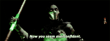 Mortal Kombat Jade GIF - Mortal Kombat Jade Now You Seem Overconfident GIFs