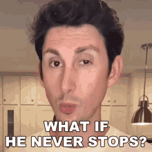 What If He Never Stops Maclen Stanley GIF - What If He Never Stops Maclen Stanley The Law Says What GIFs