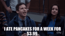 Brooklyn Nine Nine Jake Peralta GIF - Brooklyn Nine Nine Jake Peralta I Ate Pancakes For A Week For399 GIFs