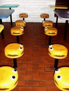 burger chair cute shop restaurant
