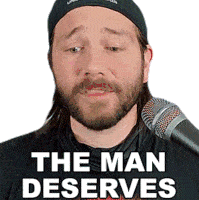 The Man Deserves Respect Michael Kupris Sticker - The Man Deserves Respect Michael Kupris Become The Knight Stickers