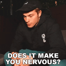 Does It Make You Nervous Tommy G Mcgee GIF - Does It Make You Nervous Tommy G Mcgee Tommy G GIFs