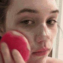 Yukko Cleansing Brush Facial Scrub GIF - Yukko Cleansing Brush Facial Scrub Soap GIFs