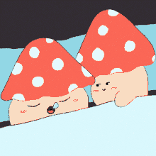Lunarfrost Cute GIF - Lunarfrost Cute Cute Mushroom GIFs