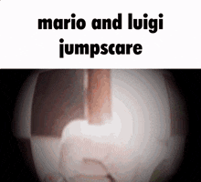 Mario Luigi GIF - Mario Luigi Jumpscare GIFs