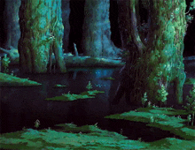 Dark Forest Magical GIF