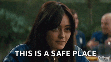 This Is A Safe Place Lucy Maclean GIF - This Is A Safe Place Lucy Maclean Fallout GIFs
