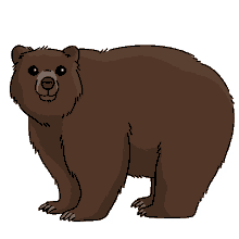 grizzly brown