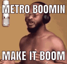 Gay Metro Boomin Make It Boom GIF - Gay Metro Boomin Make It Boom Poggers GIFs