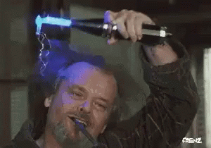 Jack Nicholson Anger Management GIF - Jack Nicholson Anger Management Brushing Teeth GIFs