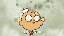 I Love You. GIF - Flap Jack I Love You Cartoon GIFs